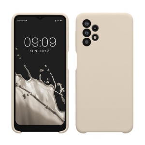 Husa Kwmobile pentru Samsung Galaxy A32 5G, Crem, Silicon, KWM000012IW054C - Img 1