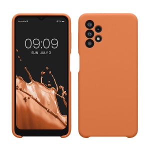 Husa Kwmobile pentru Samsung Galaxy A32 5G, Portocaliu, Silicon, KWM000012IW046C - Img 1