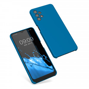 Husa Kwmobile pentru Samsung Galaxy A32 5G, Silicon, Albastru, 54336.228 - Img 2