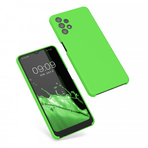 Husa Kwmobile pentru Samsung Galaxy A32 5G, Silicon, Verde, 54336.159 - Img 2