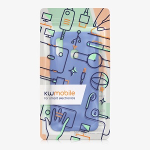 Husa Kwmobile pentru Samsung Galaxy A40, Albastru, Silicon, KWM000009ZX037C - Img 7