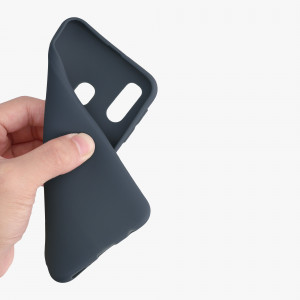 Husa Kwmobile pentru Samsung Galaxy A40, Silicon, Albastru, 48547.186 - Img 7