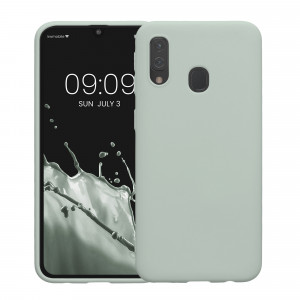 Husa kwmobile pentru Samsung Galaxy A40, Silicon, Verde, 48547.200 - Img 2