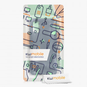 Husa Kwmobile pentru Samsung Galaxy A41, Silicon, Albastru, 52301.202 - Img 7