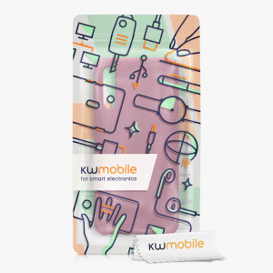 Husa kwmobile pentru Samsung Galaxy A50, Silicon, Violet, 48715.235 - Img 6