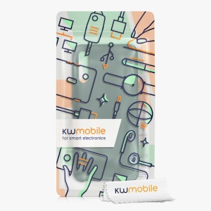 Husa Kwmobile pentru Samsung Galaxy A50, Verde, Silicon, KWM0000102C032C - Img 7