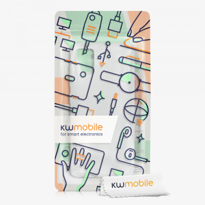 Husa Kwmobile pentru Samsung Galaxy A51, Silicon, Alb, 51197.48 - Img 7