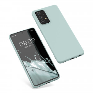 Husa Kwmobile pentru Samsung Galaxy A52/Galaxy A52 5G/Galaxy A52s 5G, Silicon, Verde, 54346.200 - Img 2