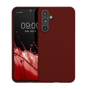Husa Kwmobile pentru Samsung Galaxy A54 5G, Rosu inchis, Silicon, KWM000018FR030C - Img 2