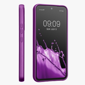 Husa Kwmobile pentru Samsung Galaxy A54 5G, Violet, Silicon, 60797.24 - Img 3