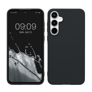 Husa Kwmobile pentru Samsung Galaxy A55 5G, Albastru inchis, Silicon, KWM000021MG017C - Img 1