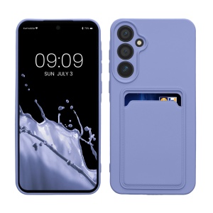 Husa Kwmobile pentru Samsung Galaxy A55 5G, Albastru, Silicon, KWM000021TH004C - Img 1