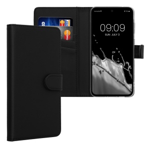 Husa Kwmobile pentru Samsung Galaxy A55 5G, Negru, Piele ecologica/Silicon, KWM000021TS001C - Img 1