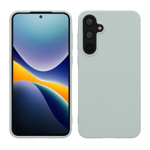 Husa Kwmobile pentru Samsung Galaxy A55, Verde deschis, Silicon, KWM000021MG011C - Img 1