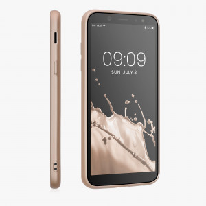 Husa Kwmobile pentru Samsung Galaxy A6 (2018), Silicon, Auriu, 46374.66 - Img 5