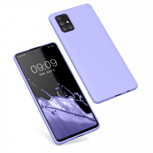 Husa Kwmobile pentru Samsung Galaxy A71, Silicon, Albastru, 57562.108 - Img 2