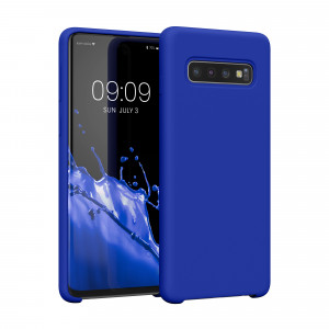 Husa Kwmobile pentru Samsung Galaxy S10, Albastru, Silicon, 47732.134 - Img 1