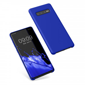 Husa Kwmobile pentru Samsung Galaxy S10 Plus, Albastru, Silicon, 49028.134 - Img 2