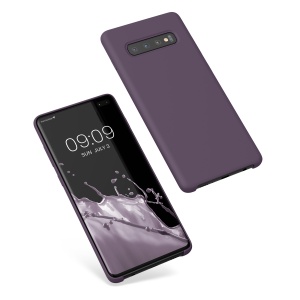 Husa Kwmobile pentru Samsung Galaxy S10 Plus, Mov inchis, Silicon, KWM0000105N047C - Img 2