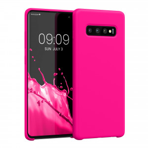 Husa Kwmobile pentru Samsung Galaxy S10 Plus, Silicon, Roz, 49028.77 - Img 1
