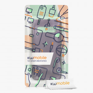 Husa Kwmobile pentru Samsung Galaxy S10, Silicon, Mov, 47452.115 - Img 7