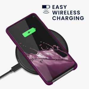 Husa Kwmobile pentru Samsung Galaxy S10, Silicon, Violet, 47732.187 - Img 7