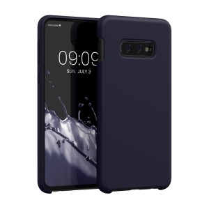 Husa Kwmobile pentru Samsung Galaxy S10e, Albastru inchis, Silicon, KWM000009SG041C - Img 1