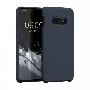 Husa Kwmobile pentru Samsung Galaxy S10e, Silicon, Albastru, 47944.186 - Img 1