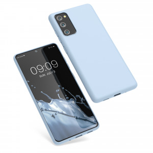 Husa Kwmobile pentru Samsung Galaxy S20 FE, Silicon, Albastru, 53604.58 - Img 2