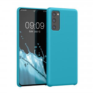 Husa kwmobile pentru Samsung Galaxy S20 FE, Silicon, Albastru, 53605.205 - Img 1