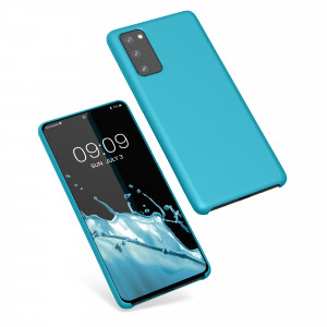 Husa kwmobile pentru Samsung Galaxy S20 FE, Silicon, Albastru, 53605.205 - Img 2