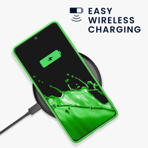 Husa Kwmobile pentru Samsung Galaxy S20 FE, Verde, Silicon, KWM0000121L060C - Img 6