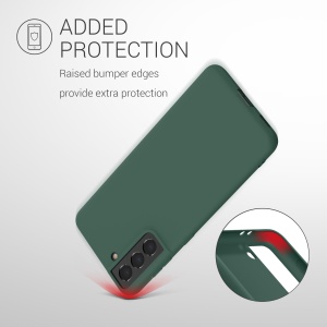 Husa Kwmobile pentru Samsung Galaxy S21, Verde, Silicon, KWM000012BS038C - Img 6