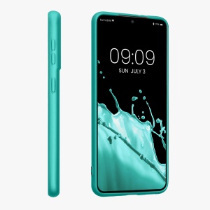 Husa Kwmobile pentru Samsung Galaxy S21, Verde, Silicon, KWM000012BU015C - Img 4