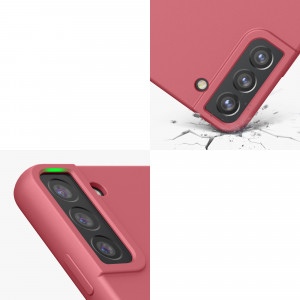 Husa kwmobile pentru Samsung Galaxy S22 Plus, Silicon, Roz, 56761.212 - Img 8
