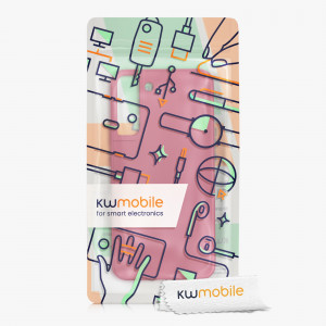 Husa Kwmobile pentru Samsung Galaxy S22 Plus, Silicon, Roz, 56761.238 - Img 8