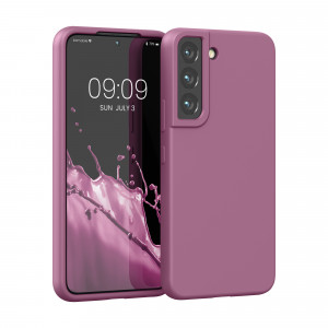 Husa Kwmobile pentru Samsung Galaxy S22, Silicon, Mov, 56756.235 - Img 1