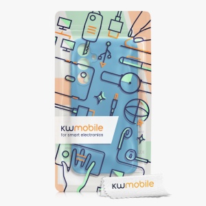 Husa Kwmobile pentru Samsung Galaxy S23 FE, Albastru, Silicon, KWM000021LO011C - Img 8