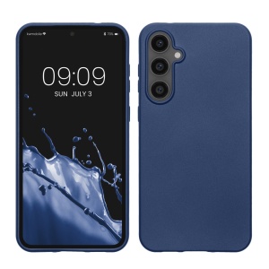 Husa Kwmobile pentru Samsung Galaxy S23 FE, Albastru, Silicon, KWM000021WO003C - Img 1