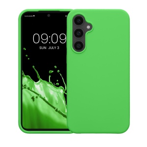 Husa Kwmobile pentru Samsung Galaxy S23 FE, Verde, Silicon, KWM000021KZ007C - Img 2