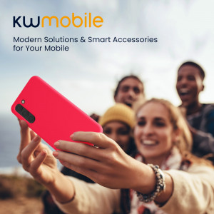 Husa kwmobile pentru Samsung Galaxy S23 Plus, Silicon, Roz, 60274.77 - Img 6