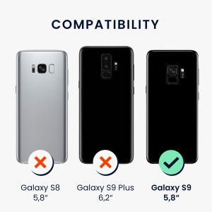 Husa Kwmobile pentru Samsung Galaxy S9, Albastru, Silicon, KWM000008OR021C - Img 6