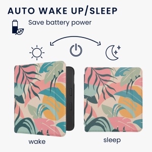 Husa Kwmobile pentru Tolino Vision 6, Multicolor, Piele ecologica, KWM000014BN075C - Img 3