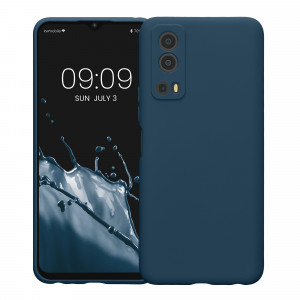 Husa Kwmobile pentru Vivo Y72 5G, Silicon, Verde, 59095.78 - Img 2
