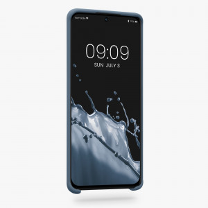 Husa Kwmobile pentru Xiaomi 12/12X, Silicon, Albastru, 56210.202 - Img 3