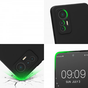 Husa Kwmobile pentru Xiaomi 12 Lite, Silicon, Negru, 59405.01 - Img 8