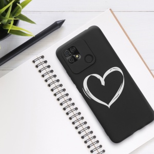 Husa Kwmobile pentru Xiaomi Redmi 10C, Negru/Alb, Silicon, KWM000017II002C - Img 6