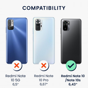 Husa Kwmobile pentru Xiaomi Redmi Note 10/Redmi Note 10S, Verde, Silicon, 54542.251 - Img 3