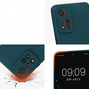 Husa Kwmobile pentru Xiaomi Redmi Note 11 Pro Plus 5G, Silicon, Verde, 58097.57 - Img 8