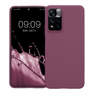 Husa Kwmobile pentru Xiaomi Redmi Note 11 Pro Plus 5G, Silicon, Violet, 58095.187 - Img 2